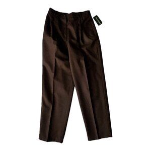 Harvé Benard 14 Brown Dress Pants NWT